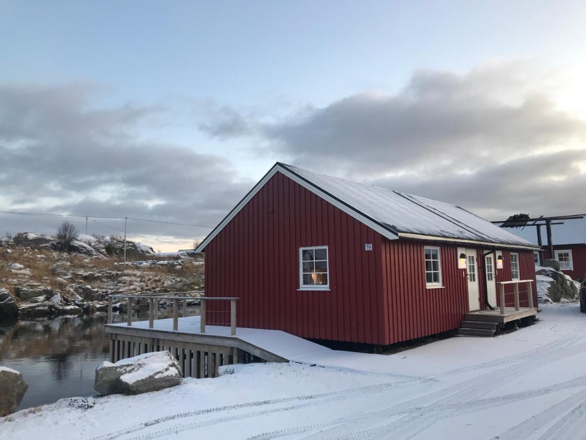 Waterfront Twin Cabin Stamsund Buitenkant foto