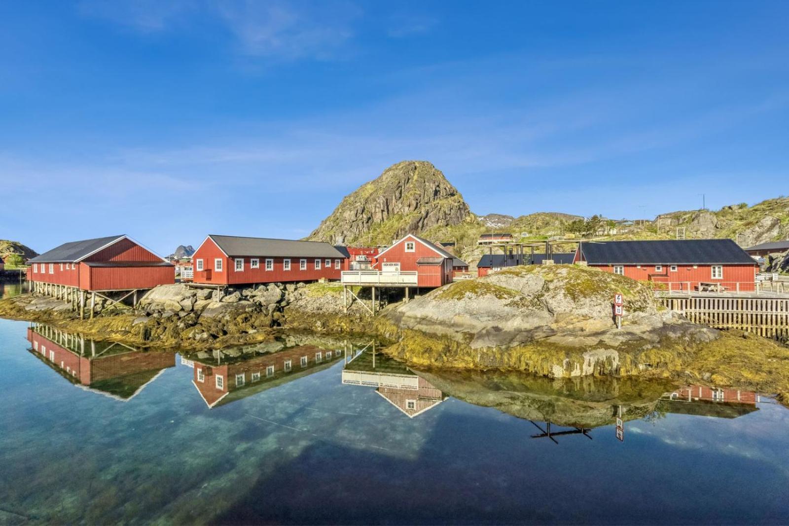 Waterfront Twin Cabin Stamsund Buitenkant foto