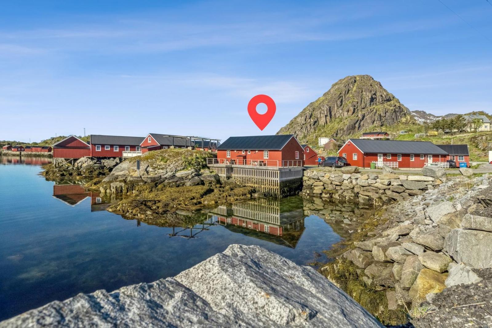 Waterfront Twin Cabin Stamsund Buitenkant foto
